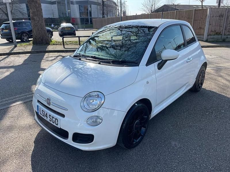 Used Fiat 500 S 69 HP (50 kW) 2014 White Hatchback