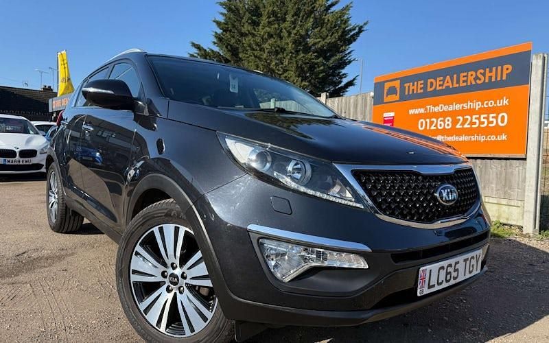 Used Kia Sportage 116 HP (85 kW) 2015 Black SUV
