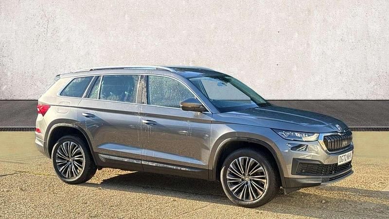 Grey Used 2022 Skoda Kodiaq SE L Executive SUV | £26,703 (Fair price) - Image 1/4