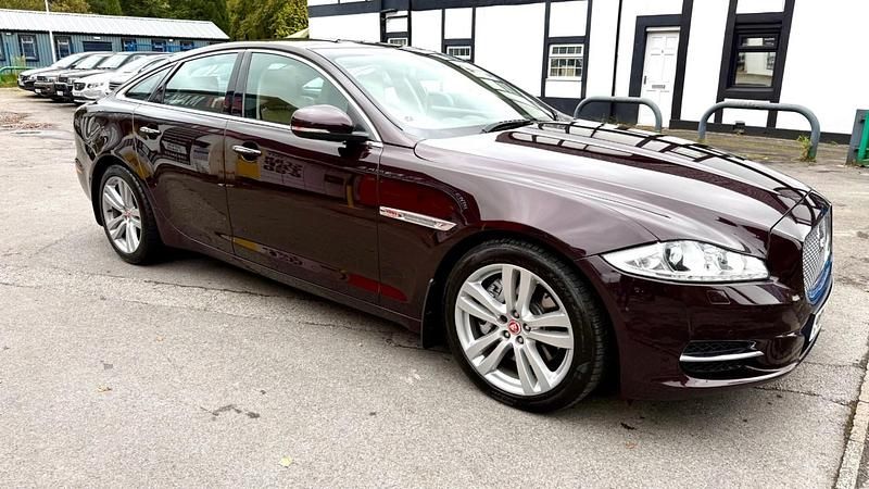 Red Used 2010 Jaguar XJ Premium Luxury Sedan | £6,499 (Super price) - Image 1/4