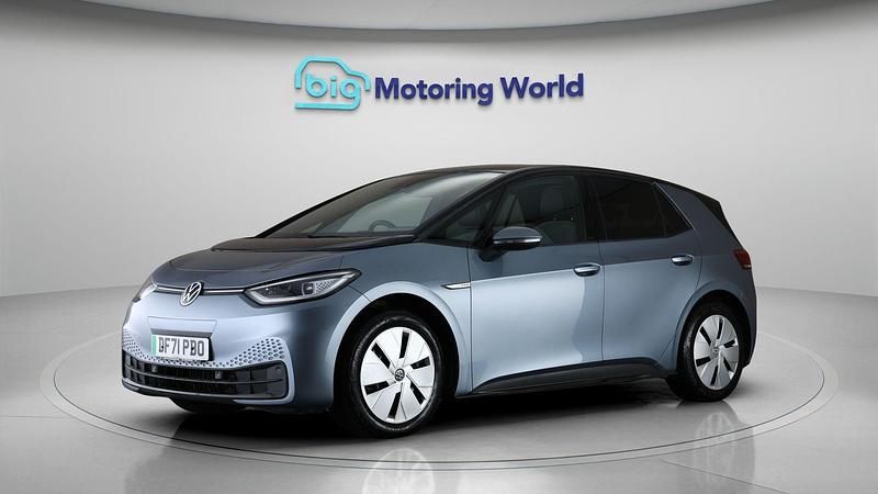 Used VW ID.3 Pro Performance 150 kW (204 HP) 2022 Blue Hatchback