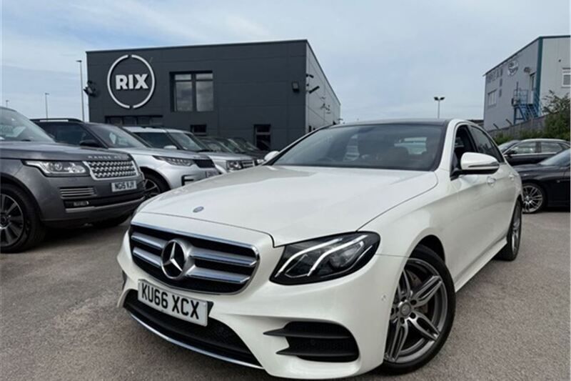 White Used 2016 Mercedes E220 AMG line Sedan | £17,950 (A bit pricey) - Image 1/4