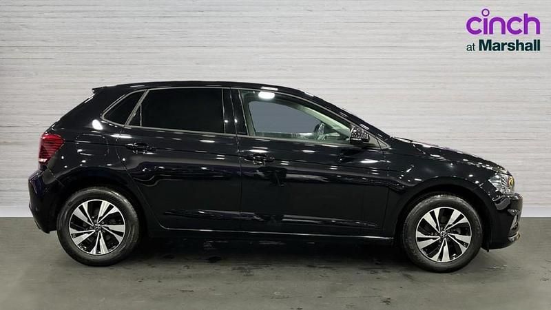 Used VW Polo Match 95 HP (69 kW) 2021 Black Hatchback