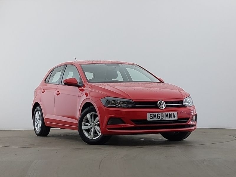Red Used 2020 VW Polo SE Hatchback | £13,798 (Fair price) - Image 1/4