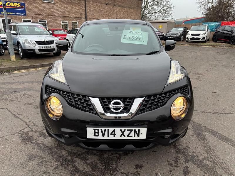 Used Nissan Juke Acenta Premium 117 HP (86 kW) 2014 Black SUV