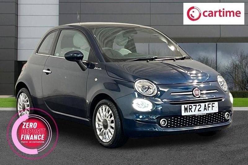Used Fiat 500 Dolcevita 70 HP (51 kW) 2022 Blue Hatchback