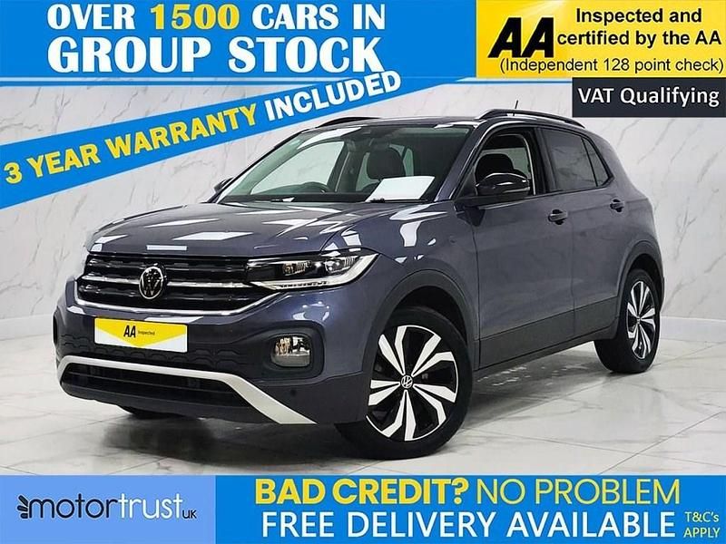 Used VW T-Cross Black Edition 110 HP (80 kW) 2023 Grey SUV