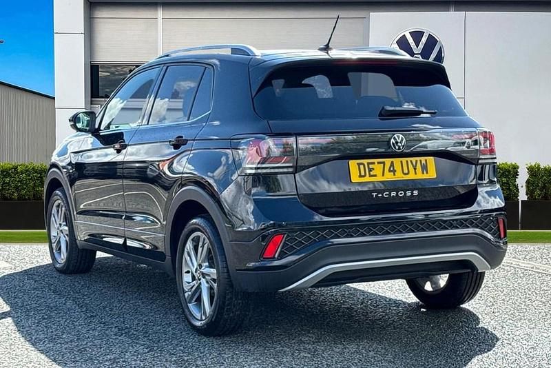 Used VW T-Cross R-line 115 HP (84 kW) 2024 Black SUV