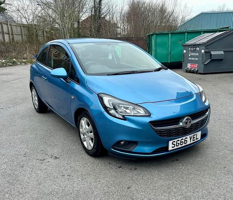 Used Vauxhall Corsa Design Edition 2016 Blue Hatchback