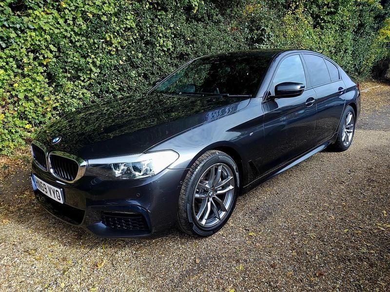 Grey Used 2019 BMW 520 M Sport Sedan | £16,495 (Good price) - Image 1/4