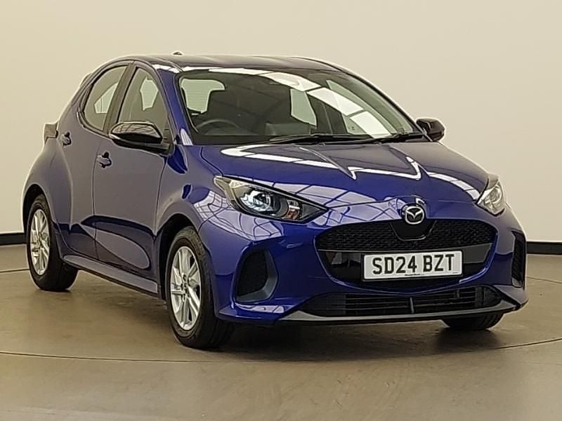 Blue Used 2024 Mazda 2 Center-Line Hatchback | £16,998 (Fair price) - Image 1/4