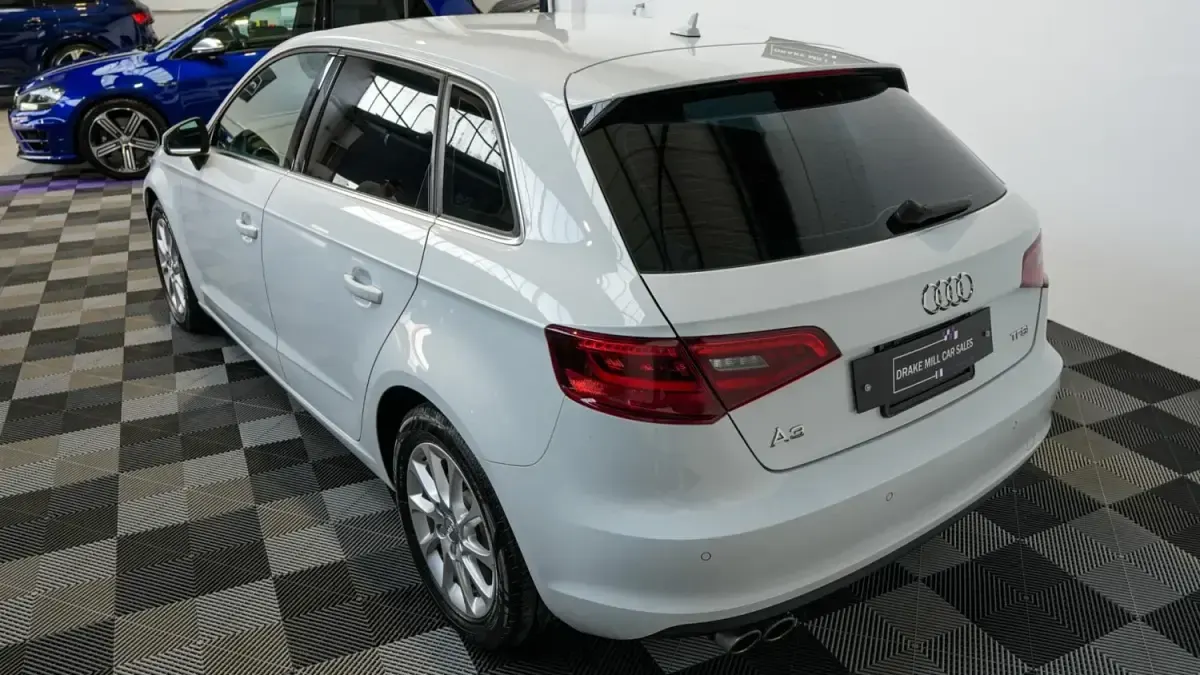 Used Audi A3 S-Line 2016 White Hatchback
