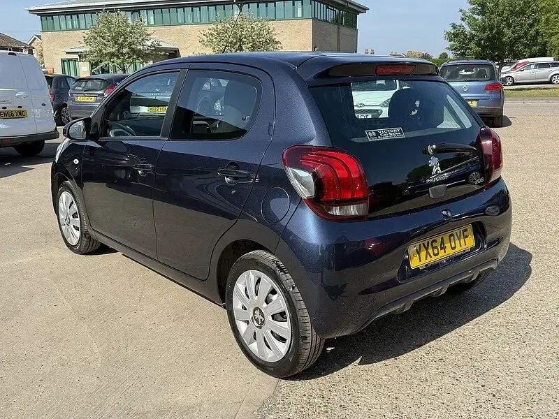 Used Peugeot 108 Active 68 HP (50 kW) 2014 Blue Hatchback