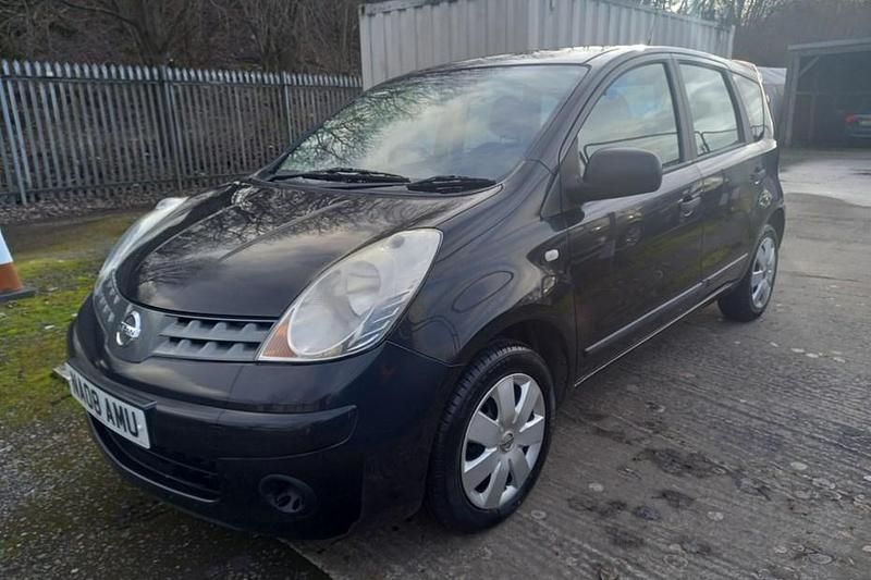 Used Nissan Note Visia 88 HP (64 kW) 2008 Black Hatchback