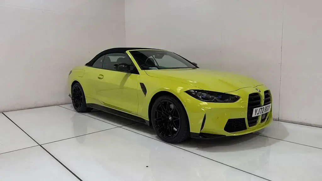 Używany BMW M4 Cabriolet Competition Edition 2022 Żółty Kabriolet