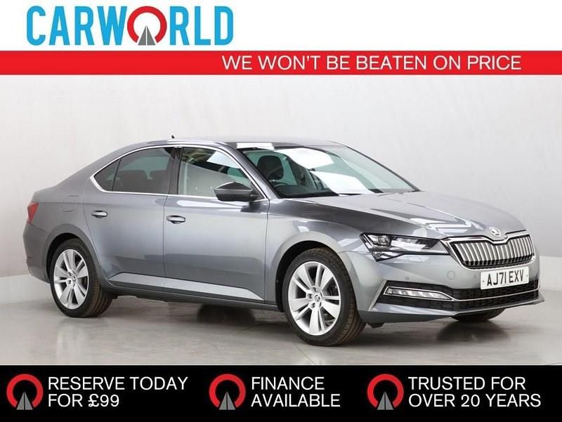 Grey Used 2021 Skoda Superb SE L Hatchback | £13,979 (Fair price) - Image 1/3