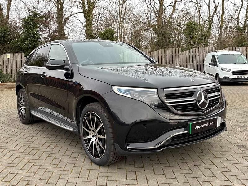 Used Mercedes EQC400 AMG line 300 kW (408 HP) 2023 Black SUV