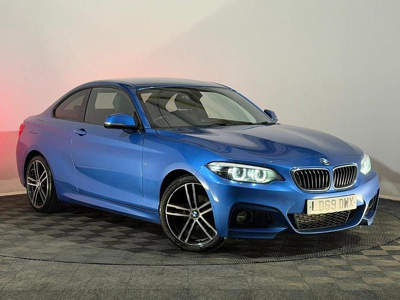 Begagnad BMW 218 M Sport 2019 Blå Sportkupé
