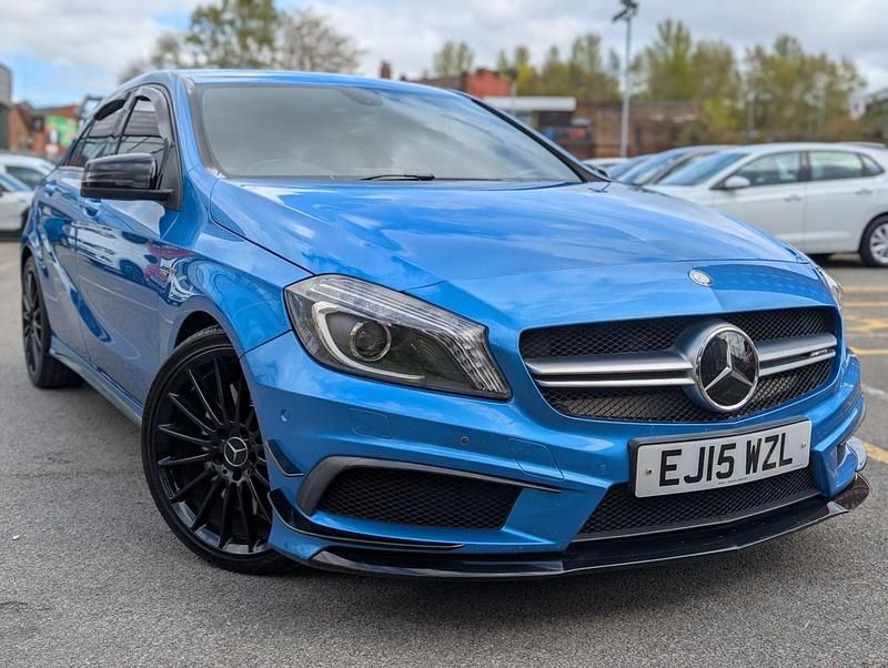 Used Mercedes A45 AMG 2015 Blue Hatchback