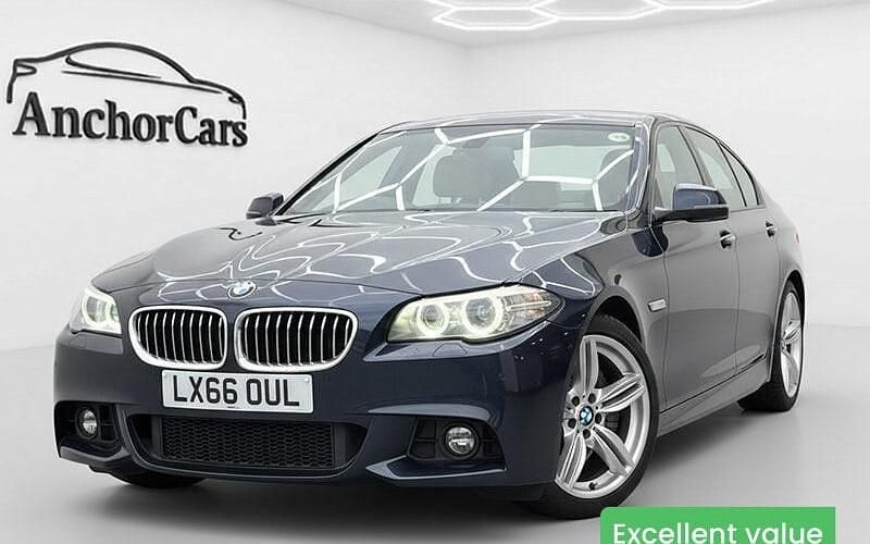 Used BMW 530 M Sport 258 HP (189 kW) 2016 Black Sedan