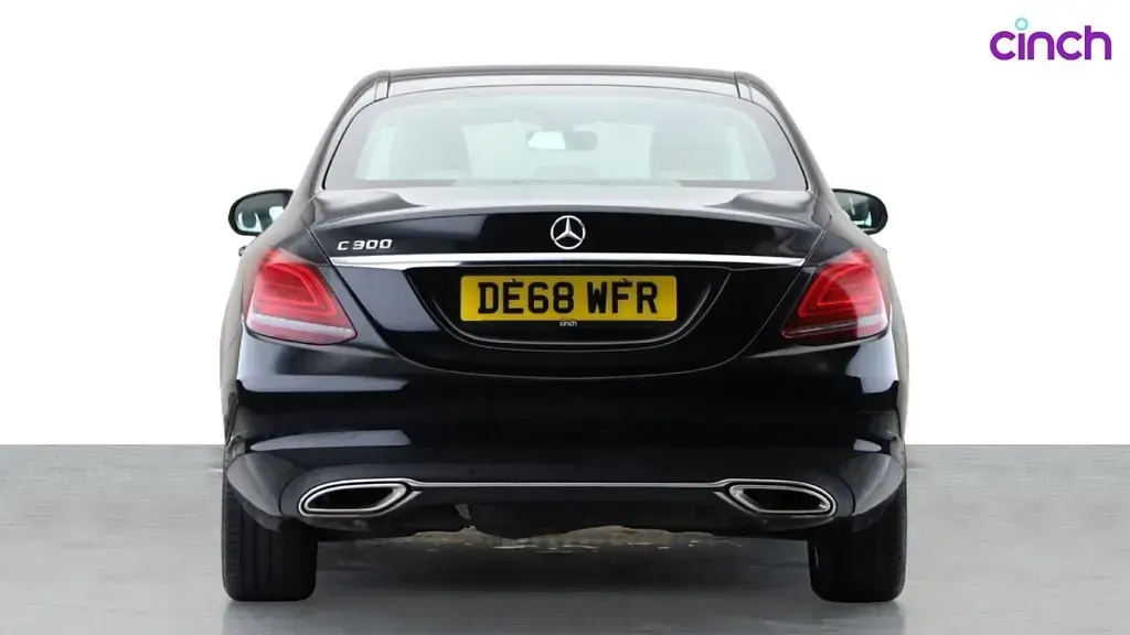 Used Mercedes C300 2018 Black Sedan