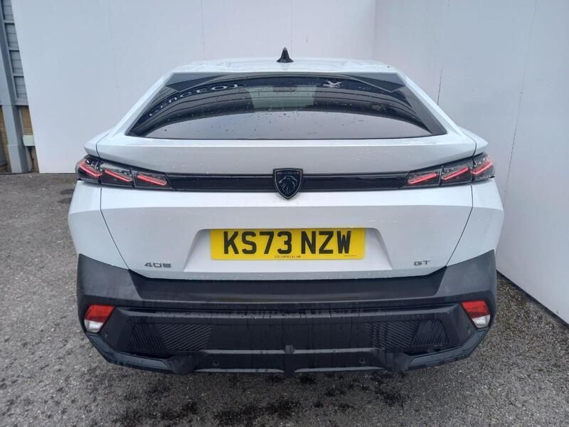 White Used 2023 Peugeot 408 GT Sedan | £22,990 (Fair price) - Image 1/4