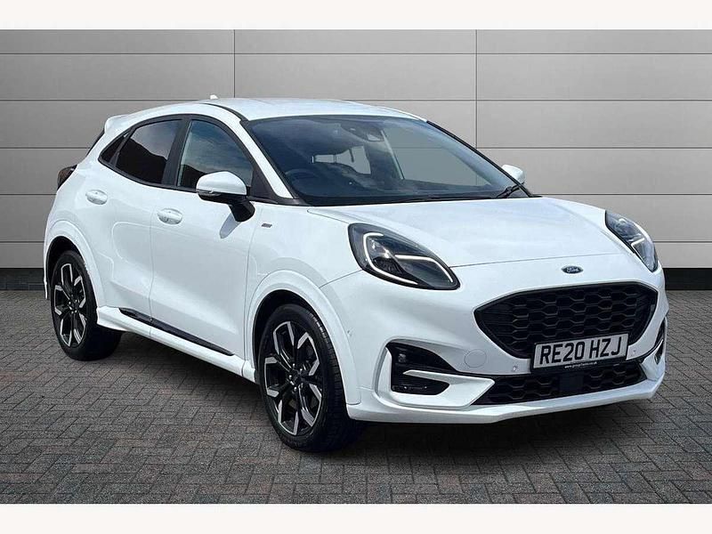White Used 2020 Ford Puma ST-Line X SUV | £14,496 (Fair price) - Image 1/2