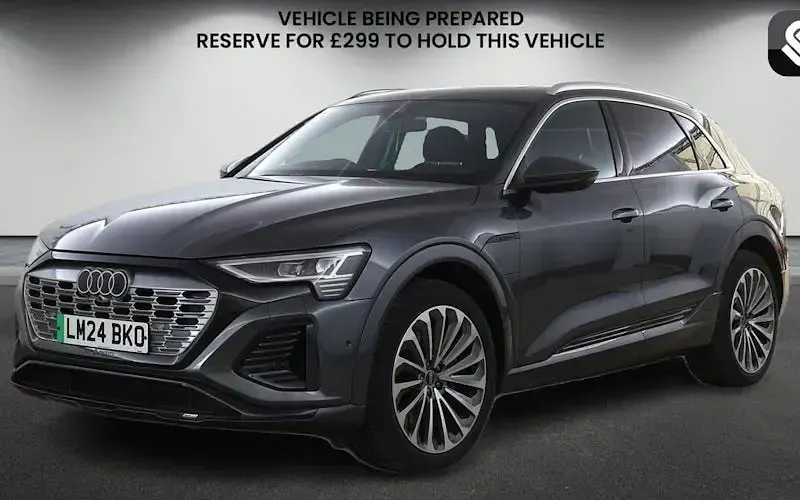 Used Audi Q8 e-tron S-Line 300 kW (408 HP) 2024 Grey SUV