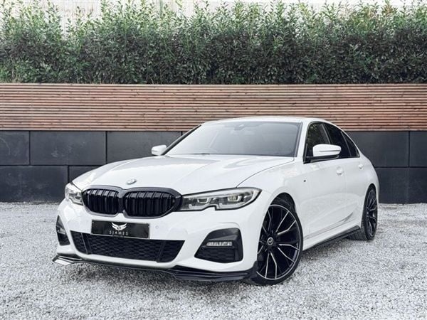 White Used 2020 BMW 330 M Sport Sedan | £19,990 (Good price) - Image 1/4