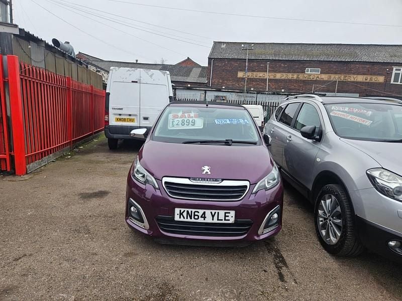 Mauve Used 2014 Peugeot 108 Allure Hatchback | £2,899 (Fair price) - Image 1/4