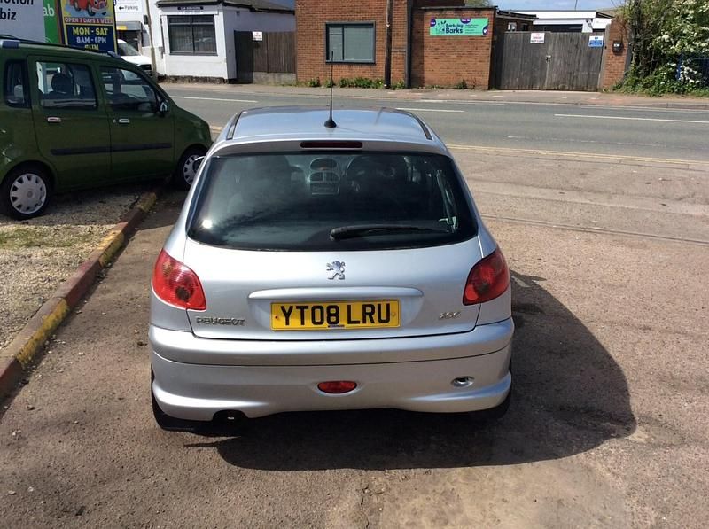Used Peugeot 206 2008 Silver Hatchback