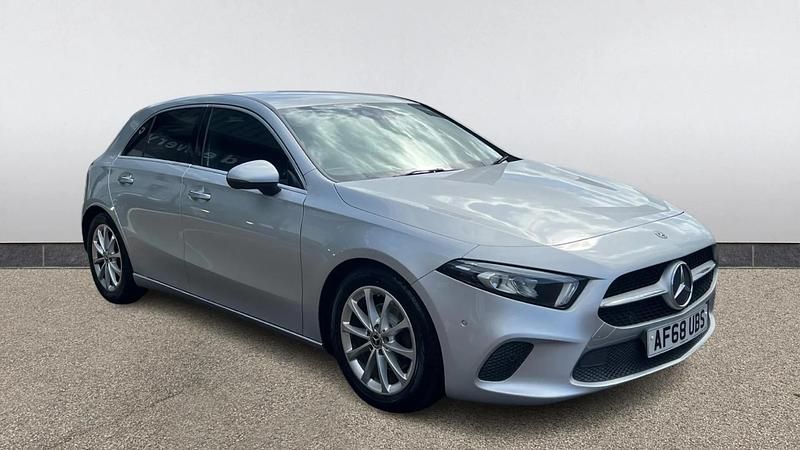 Used Mercedes A180 Premium 116 HP (85 kW) 2018 Silver Hatchback