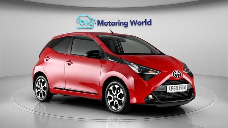 Used Toyota Aygo Trend 71 HP (52 kW) 2020 Red Hatchback
