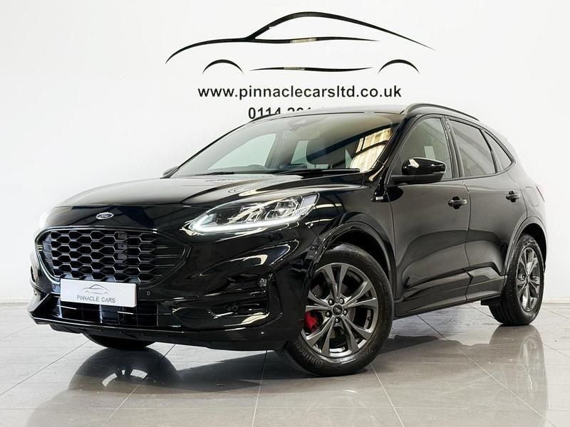 Black Used 2022 Ford Kuga ST-Line SUV | £18,490 (Good price) - Image 1/3