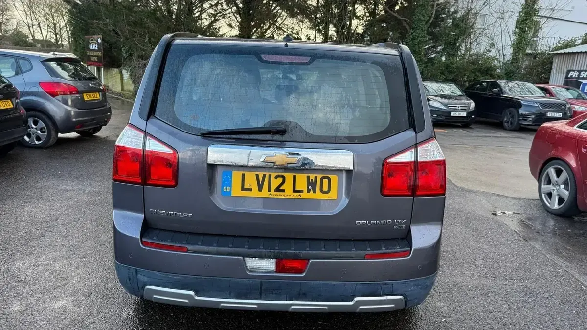 Used Chevrolet Orlando LTZ 163 HP (119 kW) 2012 Grey MPV