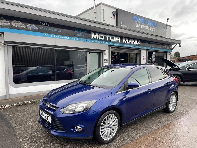 Blue Used 2014 Ford Focus Zetec Hatchback | £2,495 (Fair price) - Image 1/4