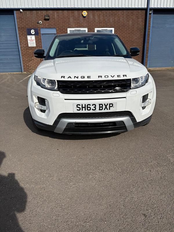 Used Land Rover Range Rover evoque Dynamic 2013 White SUV