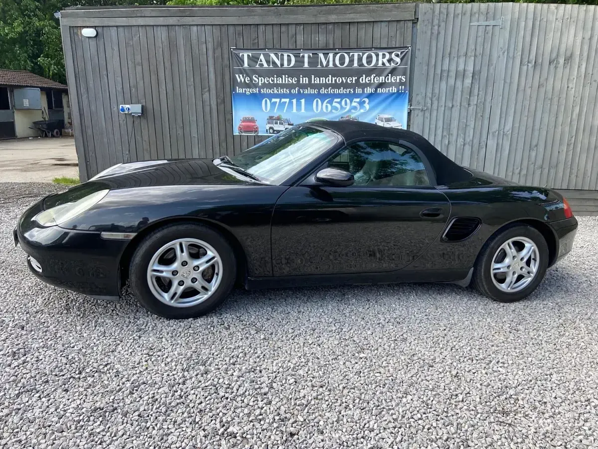 Used Porsche 986 Boxster 2000 Black Cabriolet