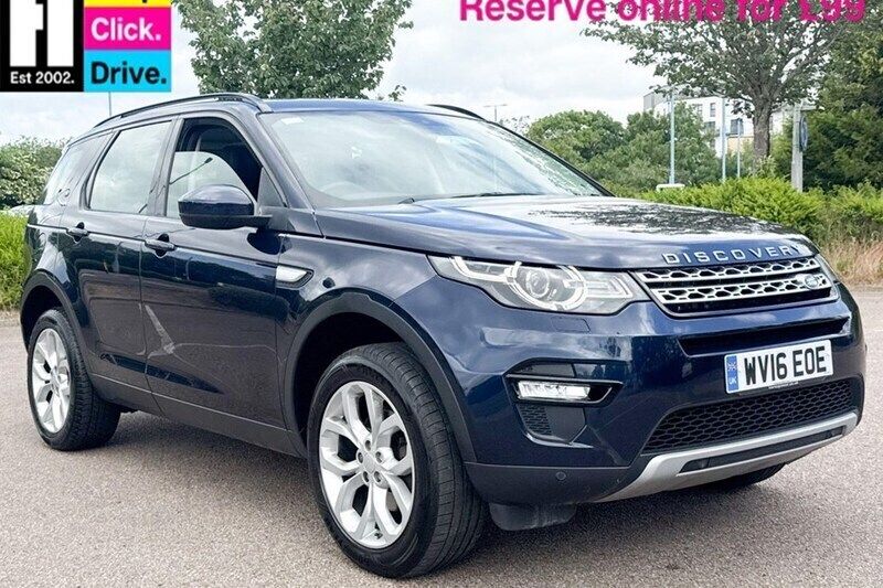 Blue Used 2016 Land Rover Discovery Sport HSE SUV | £12,340 (Good price) - Image 1/1