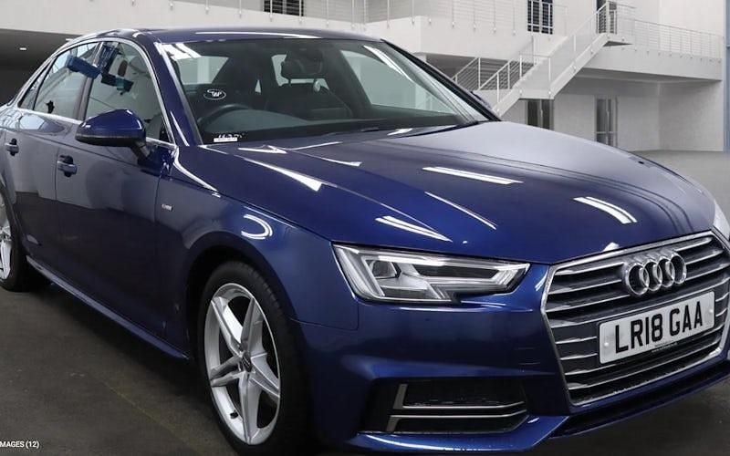Blue Used 2018 Audi A4 S-Line Sedan | £17,699 (A bit pricey) - Image 1/1