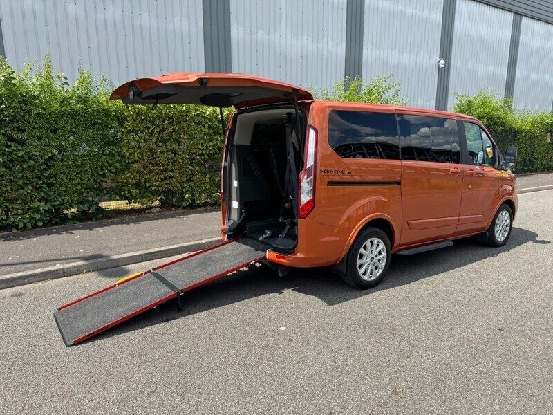 Orange Used 2020 Ford Tourneo Custom Titanium MPV | £17,950 (Super price) - Image 1/4