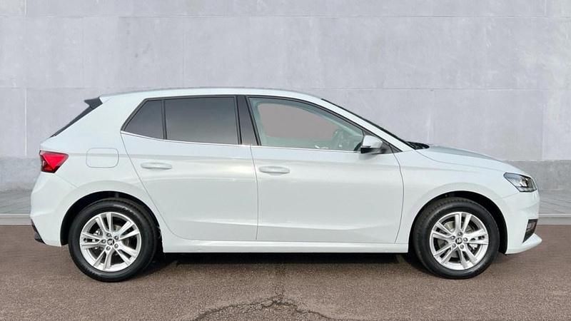 New Skoda Fabia SE L 150 HP (110 kW) 2025 Moon white metallic Hatchback