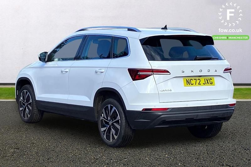 Used Skoda Karoq SE L 110 HP (80 kW) 2023 White SUV
