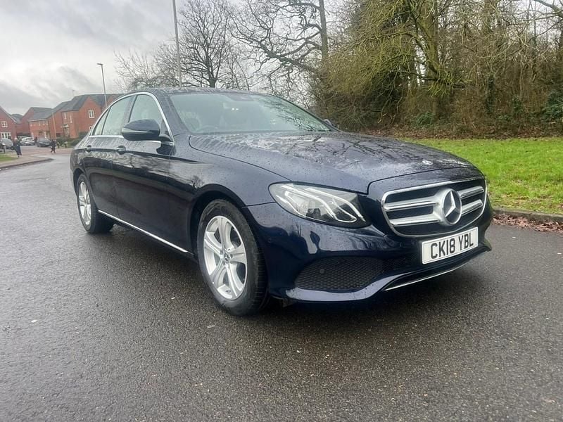 Used Mercedes E200 SE 150 HP (110 kW) 2018 Blue Sedan