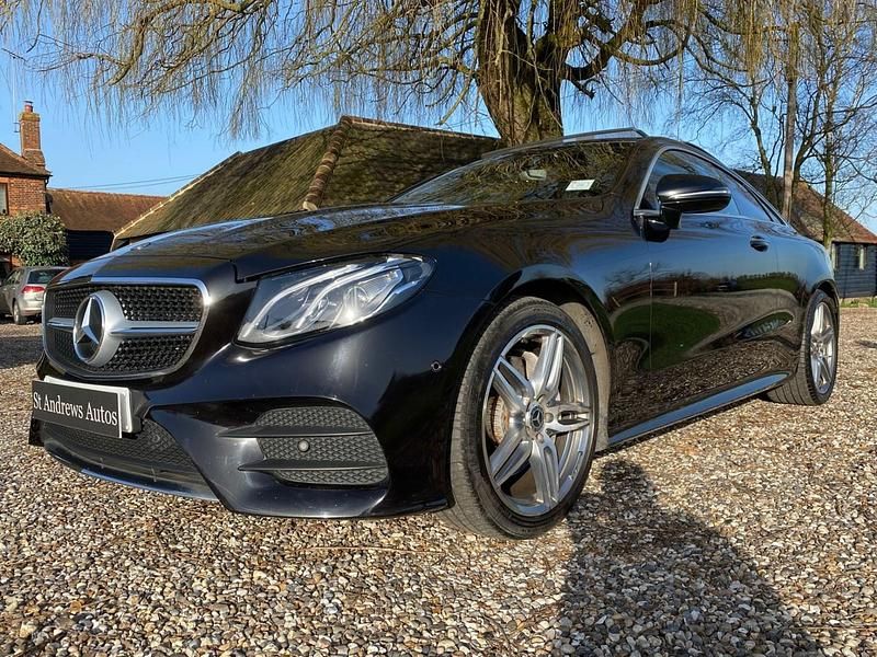 Used Mercedes E220 AMG Line Premium 2018 Black Coupe