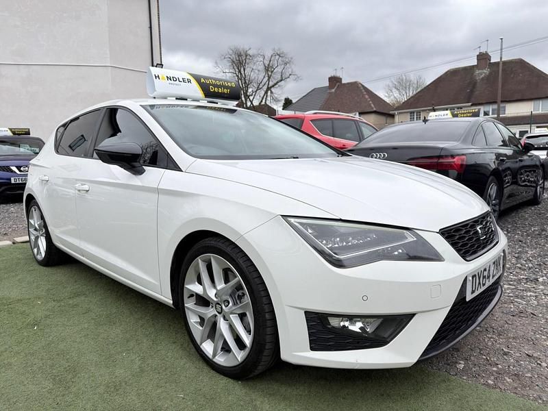 Used Seat Leon FR 180 HP (132 kW) 2014 White Hatchback