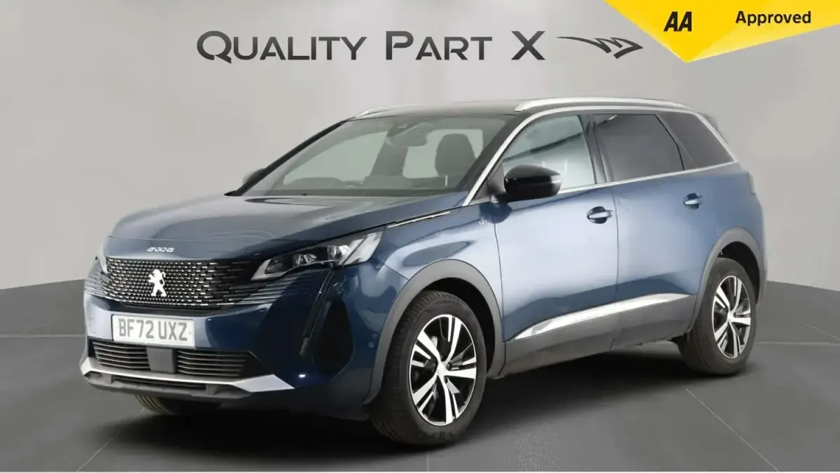 Used Peugeot 5008 GT-line 130 HP (95 kW) 2023 Blue SUV