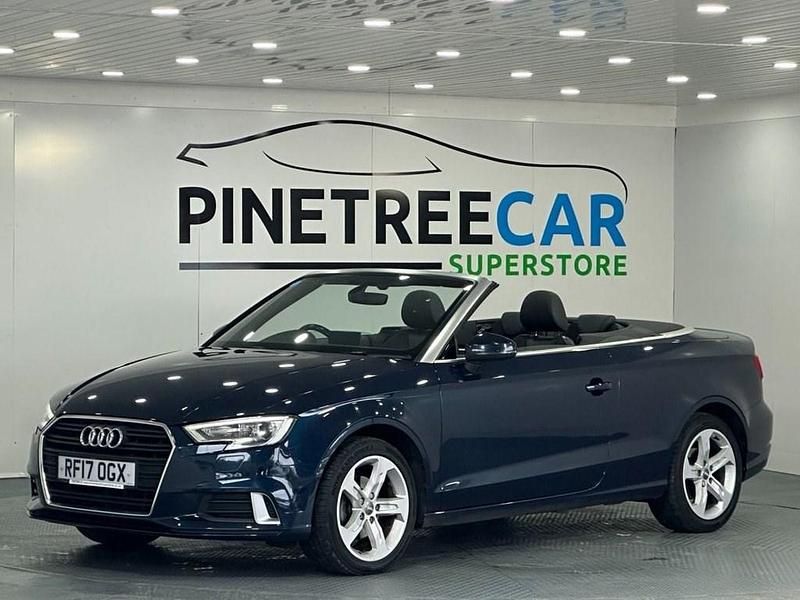 Usado Audi A3 Cabriolet Sport 150 CV (110 kW) 2017 Azul Descapotable
