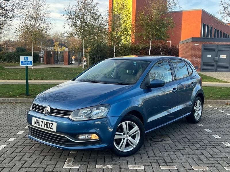 Blue Used 2017 VW Polo Edition Hatchback | £5,790 (Super price) - Image 1/4