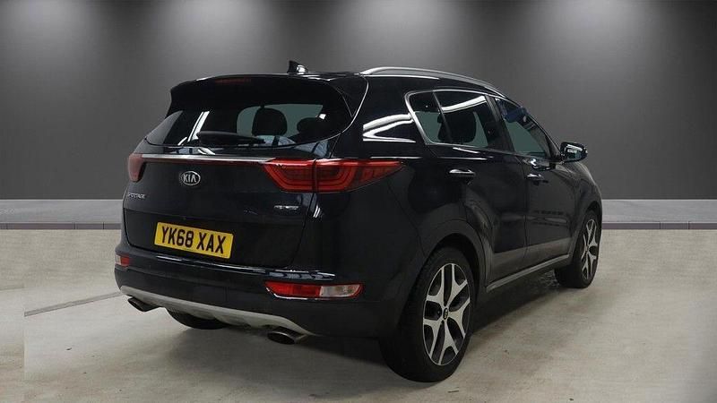 Used Kia Sportage GT-Line 177 HP (130 kW) 2018 Black SUV